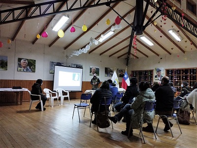 Detallan a la comunidad proyecto “construcción infraestructura pública Parque Nacional Queulat, senderos sector Rosselot”