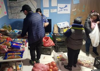Campaña Solidaria en Barrio Quebrada La Cruz