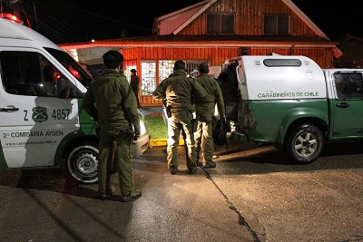 Carabineros de Puerto Aysén detuvo en tiempo récord a dos sujetos de Coyhaique por robo en ferretería