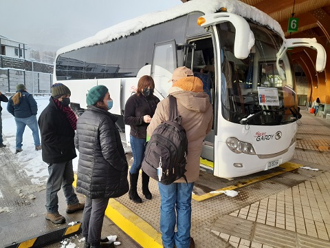 Primer viaje entre Coyhaique y Chile Chico por Argentina “la experiencia es buena”