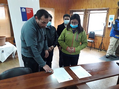 EL SERVIU DESTACÓ EL TRABAJO QUE EL MUNICIPIO DE GUAITECAS ESTÁ REALIZANDO MATERIA HABITACIONAL EN LA COMUNA