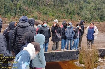 Jóvenes del Colegio Santa Teresa conocen novedoso sistema para tratar aguas residuales
