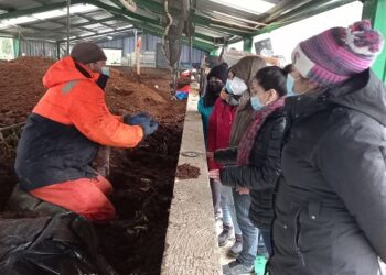 Estudiantes del CFT de Aysén visitan relleno sanitario y valoran iniciativa de empresario local