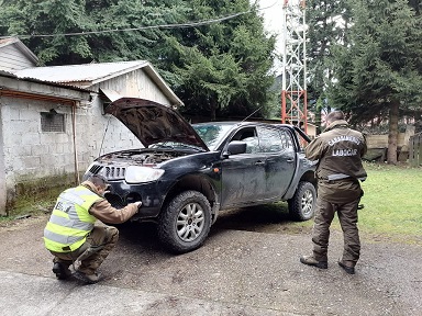 Carabineros de Puerto Aysén en coordinación con la Fiscalía detuvo a conductor por su presunta responsabilidad en fatal atropello