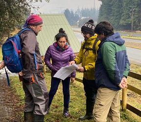 50% DE AVANCE TIENE CONSTRUCCIÓN DE INFRAESTRUCTURA PARA USO PÚBLICO EN LA RESERVA NACIONAL LAGO ROSSELOT