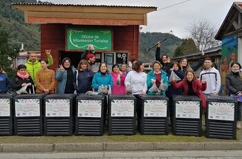 Proyecto Secotec permitió a Cámara de Turismo de Puyuhuapi realizar taller de Compostaje