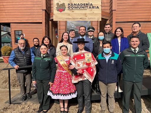 MUNICIPIO DE COYHAIQUE Y GENDARMERÍA DE CHILE INAUGURAN LA PRIMERA PANADERÍA COMUNITARIA EN EL PAÍS