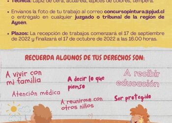 Coyhaique: Comisión de Promoción de Derechos de la infancia invita a participar en concurso “Ponle Color a tus Derechos”