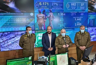 Planes especiales de Carabineros acumulan cerca de dos mil detenidos a nivel nacional