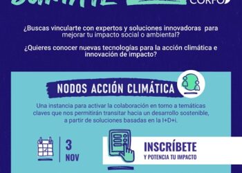Corfo lanza encuentro “Súmate a la Acción Climática” para vincular empresas y actores claves que impulsen innovaciones sostenibles en el país