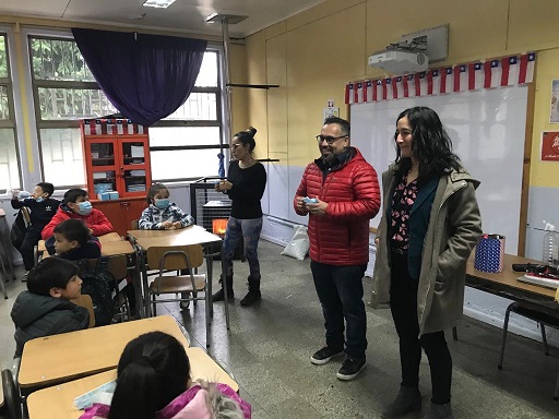 Seremi de Educación acompañó primer día de clases de la Escuela San José Obrero con medidas de apertura sanitaria