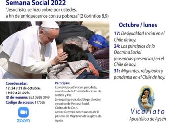“Semana Social 2022” con la Jornada Mundial de los Pobres