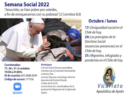 “Semana Social 2022” con la Jornada Mundial de los Pobres