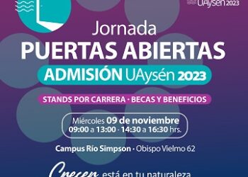 UAysén invita a jóvenes, egresados y comunidades educativas a su segunda Jornada Puertas Abiertas