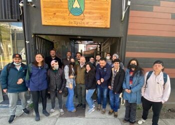 Director ejecutivo, Christian Little Cárdenas mantiene encuentros con docentes y alumnos en la región de Aysén
