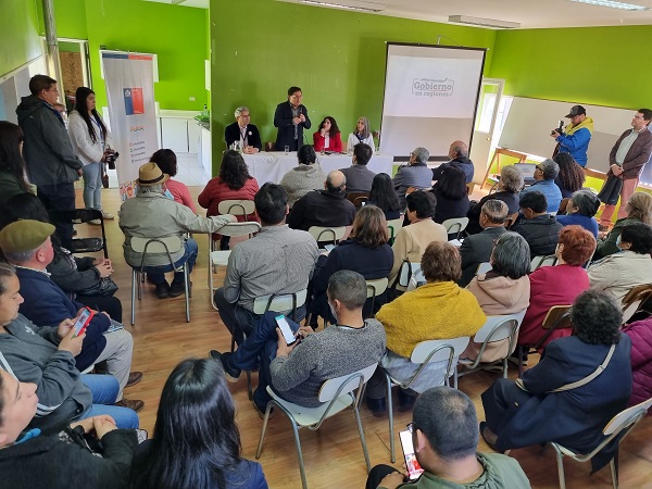 Con dirigentes sociales y adultos mayores se realizó diálogo sobre Reforma de Pensiones