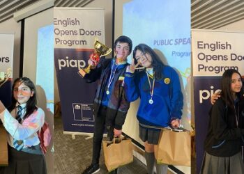 Equipo del Colegio Alianza Austral obtuvo el primer lugar en el Torneo de Oratoria en Inglés