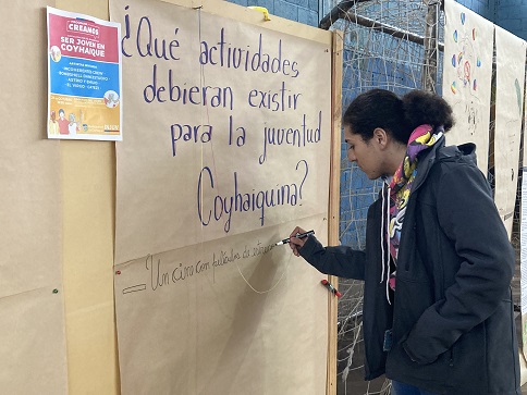 INJUV realiza socialización del diagnóstico “Ser Joven en Coyhaique”