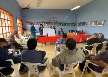 Dirigenta de Puerto Gaviota valoró reunión con Alcalde Roncagliolo por avances para la localidad