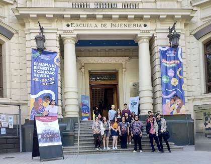 Estudiantes de la Uaysén visitan Universidad de Chile para conocer nueva formas de organización estudiantil