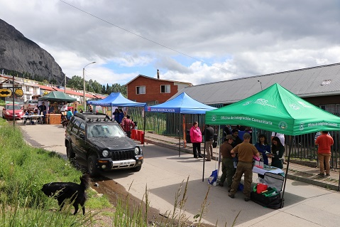 En sector Villa Divisadero de Coyhaique se concretó la segunda jornada de atención en terreno organizada por el Minvu