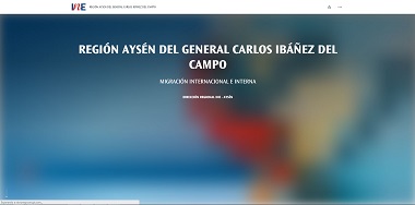 INE Aysén publica en portal de Geodatos Abiertos Regional documento interactivo “Migración internacional e interna”