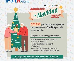 Aguinaldo de Navidad 2022 beneficiará a alrededor de 6 mil pensionados y pensionadas de nuestra Región de Aysén