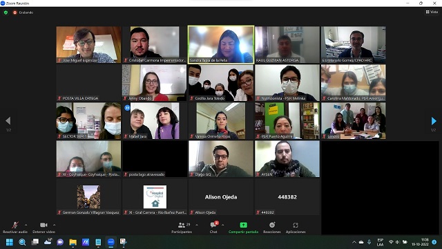 TENS y paramédicos de Postas de Salud Rural de la región fueron capacitados en telemedicina