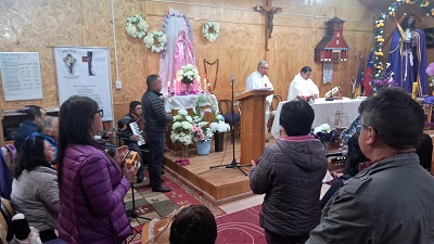 Comunidad Jesús Nazareno celebró Navidad y agradeció a empresario local apoyo para construir Sacristía