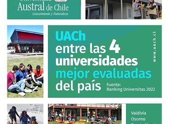 UACh entre las 4 universidades mejor evaluadas del país