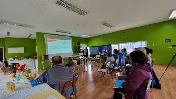 Agrupación José Felmer Klenner realiza taller de memoria en Coyhaique