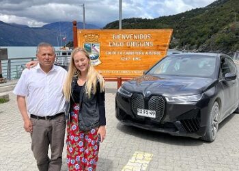 Se concretó el primer recorrido de un vehículo con electromovilidad por la totalidad de la Carretera Austral