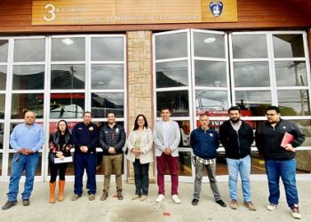 Cuerpo de Bomberos de Coyhaique proyecta trabajo en conjunto con el Municipio