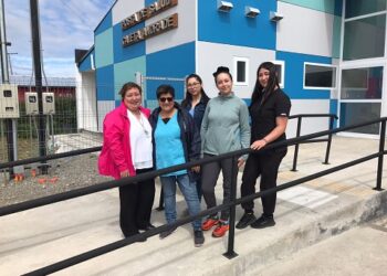 Comunidad y funcionarios conocieron nueva Posta de Salud Rural de Caleta Andrade