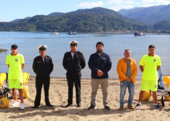 Puerto Cisnes: autorizan funcionamiento de única playa apta para el baño en la región