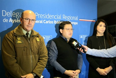 Llamado a la prevención y denuncia destacan autoridades en balance policial de vacaciones en Aysén