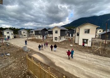 Un 75% de avance presenta construcción de Viviendas para comité “No Tengo casa propia” de Puerto Aysén