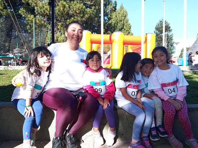 Más de 200 personas participaron en Corrida Familiar organizada por el Instituto Nacional de Deportes en Coyhaique
