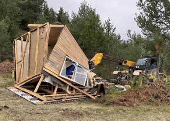 Bienes Nacionales realiza desalojo de una ocupación ilegal en terreno fiscal en Cochrane