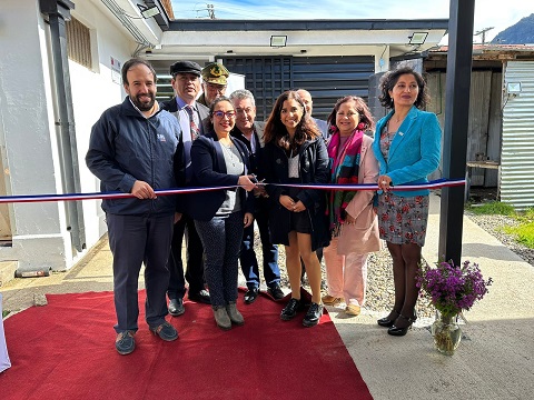 Comunidad de Aysén inaugura mejoras a sala tanatológica del SML
