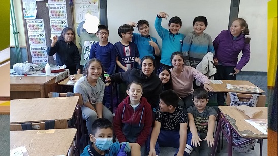OPD Cisnes realizó actividad con niños y niñas de la escuela local en semana de la Interculturalidad