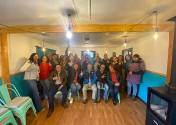 Candidatos a consejeros constitucionales de la UDI en Aysén se reunieron con militantes y simpatizantes este fin de semana