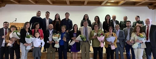 Justicia reconoció a 8 funcionarias por su aporte al sector y años de servicio