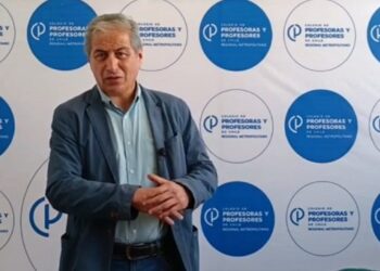 CON UNA INTERAPELACIÓN&nbsp;NO SE RESUELVE &nbsp;EL PROBLEMA DE LA EDUCACIÓN, ASEGURÓ EL PRESIDENTE DEL COLEGIO DE PROFESORAS Y PROFESORES RM, MARIO AGUILAR