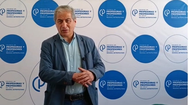 CON UNA INTERAPELACIÓN NO SE RESUELVE EL PROBLEMA DE LA EDUCACIÓN, ASEGURÓ EL PRESIDENTE DEL COLEGIO DE PROFESORAS Y PROFESORES RM, MARIO AGUILAR