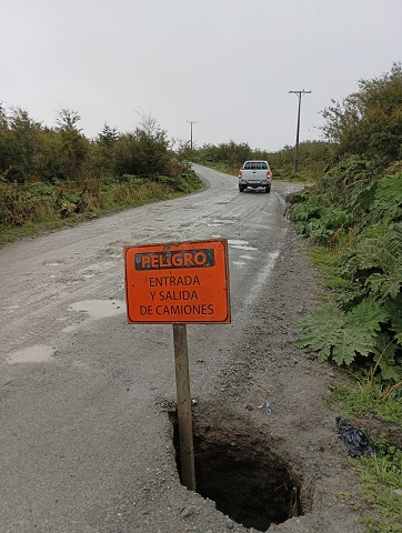 ALCALDE SILVA PIDE AL GOBIERNO SE HAGA CARGO DEL MAL ESTADO DEL CAMINO ENTRE MELINKA Y REPOLLAL