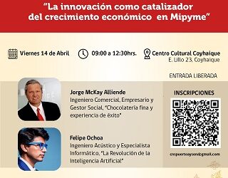 Centros de Negocios Sercotec invitan a la comunidad a participar del seminario de Innovación dirigido a las MiPymesa