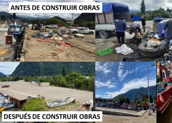 DIRECCIÓN REGIONAL DE OBRAS PORTUARIAS DEL MOP MEJORA EN FORMA INTEGRAL OPERACIÓN DEL MUELLE DE AGUAS MUERTAS EN PUERTO AYSÉN