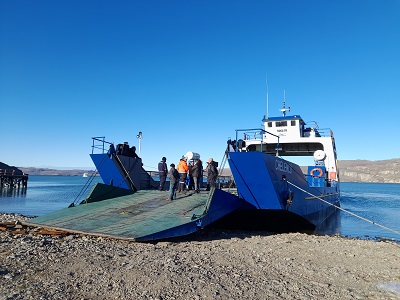 Transbordador Chelenco mantendrá conectividad lacustre por mantención preventiva de barcaza Tehuelche
