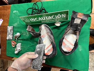 GENDARMERÍA INCAUTÓ MAS DE 100 GRAMOS DE DROGAS EN EL PERIODO DE UNA SEMANA
